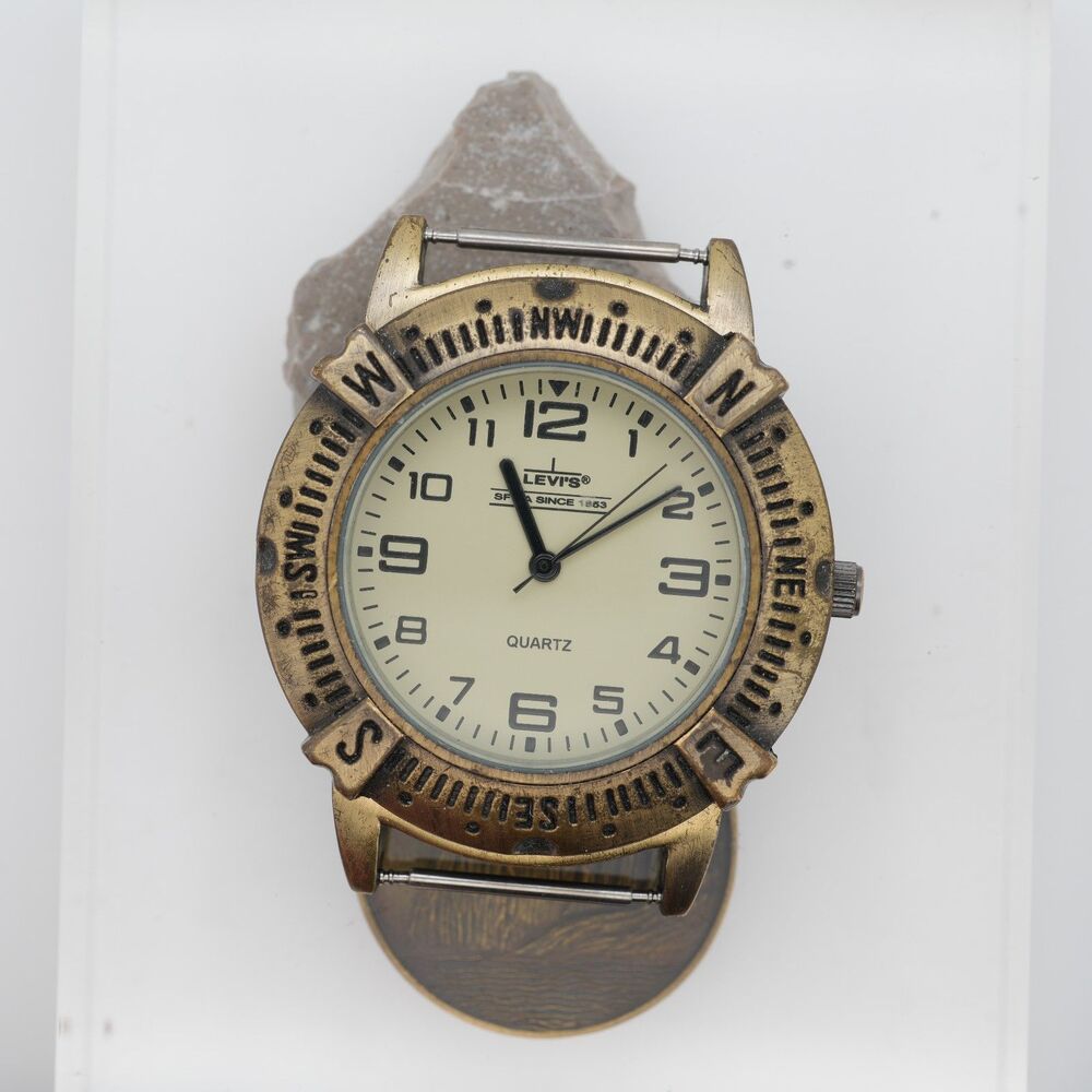 Levi’s LEVU3075 40mm Compass Bezel Quartz Watch Head Only